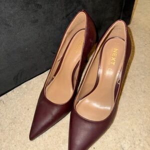 Next Women's Burgundy Heels